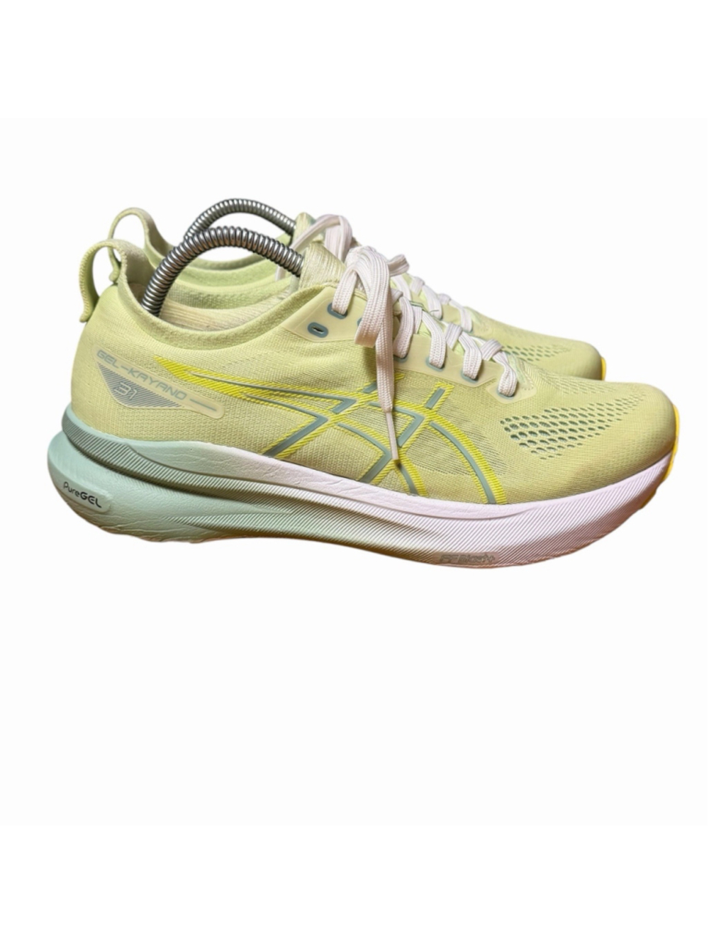 Asics Gel-Kayano 31 Shoes Womens 9.5 Wide Cool Matcha Light Celadon Running